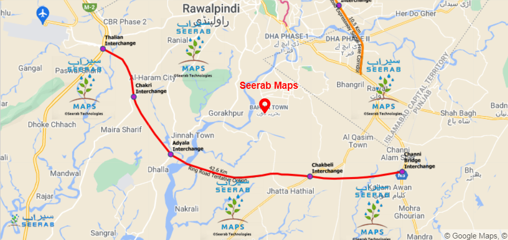 Latest status of Rawalpindi Ring Road-ECNEC approves Rs23.6bn Rawalpindi Ring Road project