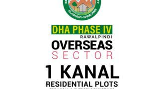 DHAI-R 4 One Kanal Most Top Heighted Location plot on Installments of DHA Rawalpindi.