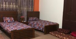 Furnished Guest House Ground portion 3-beds with attached Bathrooms available in Islamabad